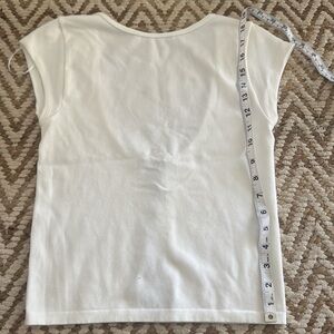 NWT Sincerely jules white top S/M